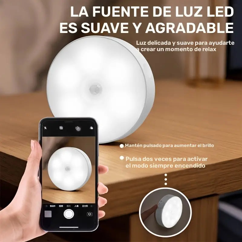PACK's  LUZ LED NOCTURNA CON SENSOR MOVIMIENTO