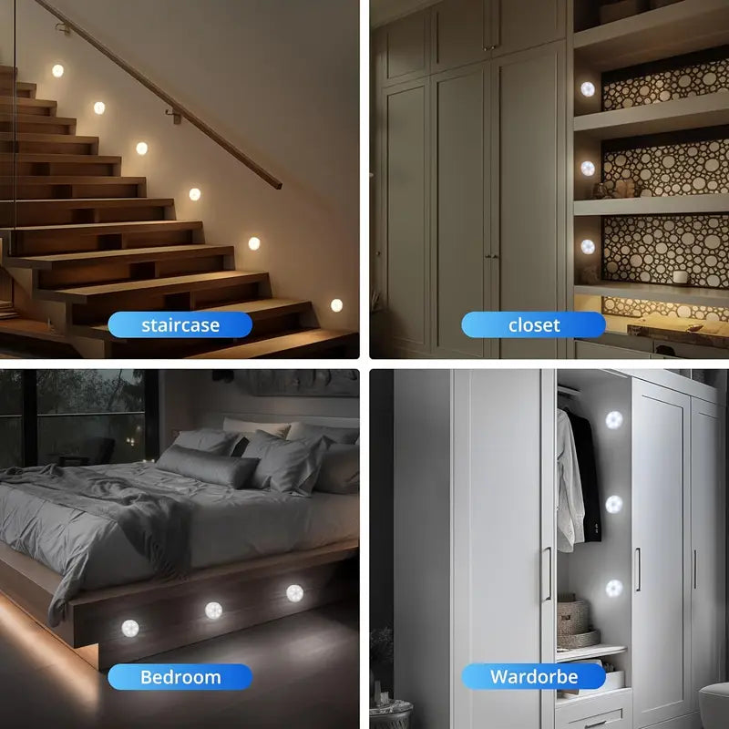 PACK's  LUZ LED NOCTURNA CON SENSOR MOVIMIENTO