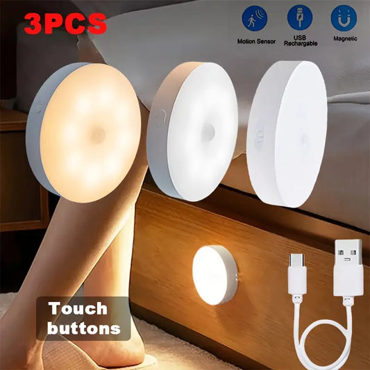 PACK's  LUZ LED NOCTURNA CON SENSOR MOVIMIENTO