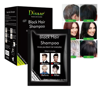 SHAMPOO TIÑE CANAS (Caja de 10 unidades en Sachet)